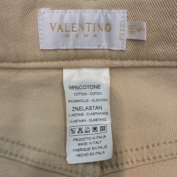 Valentino Mid-Rise Wide Leg Jeans / Size: IT40,US4 - Picture 9 of 11